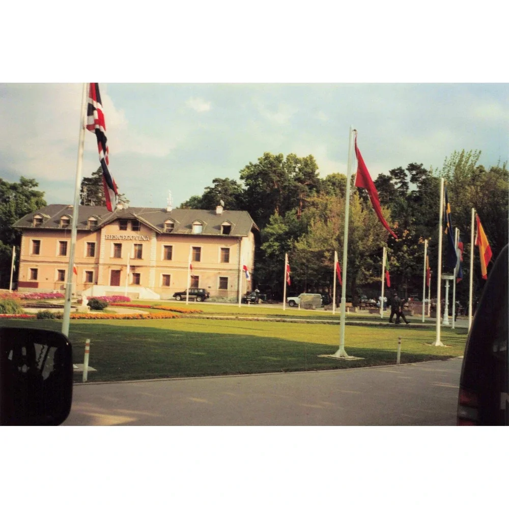Vintage 1999 Bosnia SFOR NATO Headquarters Ilidža Photo Lot of 6 6x4 - Picture 4 of 6